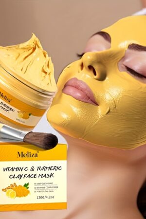 120g turmeric Vitamin C Cleansing Mask Turmeric Mud Mask Deep Cleansing Mask Vitamin C Mask New Year's Valentine's Day gift