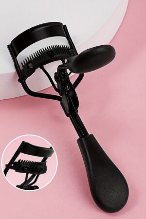 Portable Eyelash Curler, 1pc Stainless Steel Eyelash Curler with Comb for Instant and Long-Lasting Curl, Suitable for Daily Makeup